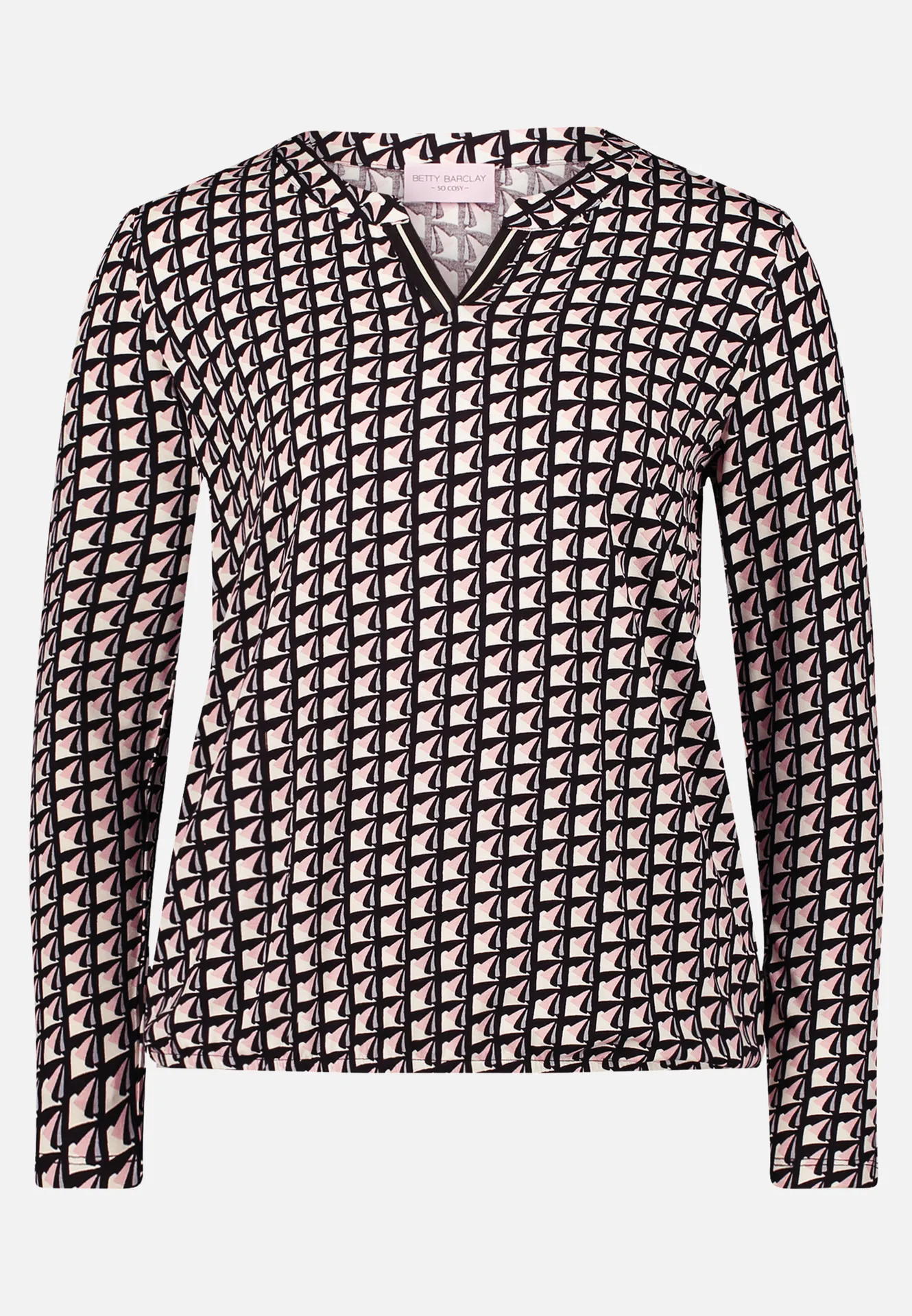 Blusenshirt mit Print – Bild 3