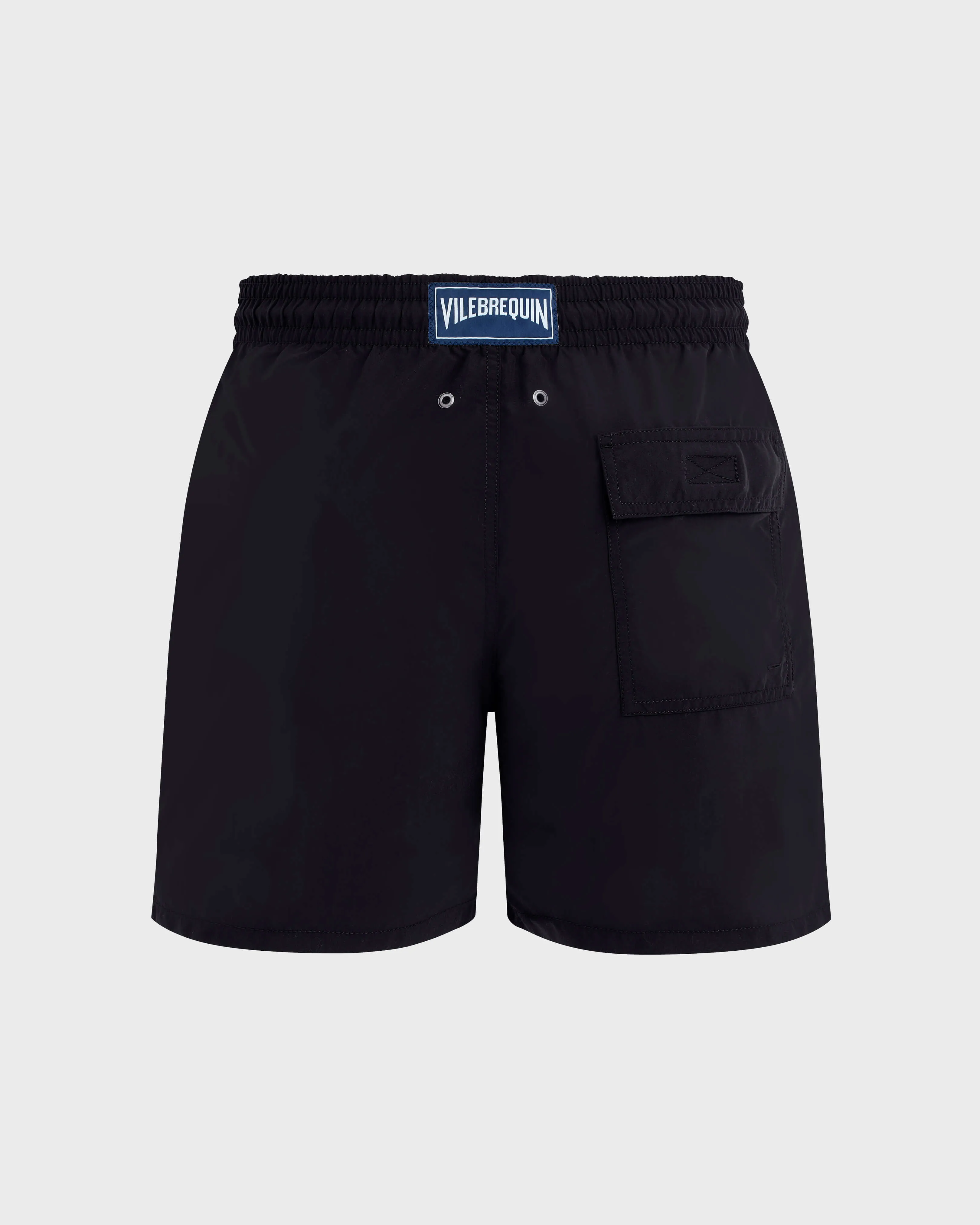 Vilebrequin - Solid Badeshorts Für Herren - Bademode - Moorea - Schwarz - Größe XXL – Bild 2
