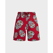 Vilebrequin - Badeshorts Für Jungen Día De Muertos - Bademode - Jim - Rot - Größe 8 Vilebrequin - Badeshorts Für Jungen Día De Muertos - Bademode - Jim - Rot - Größe 8