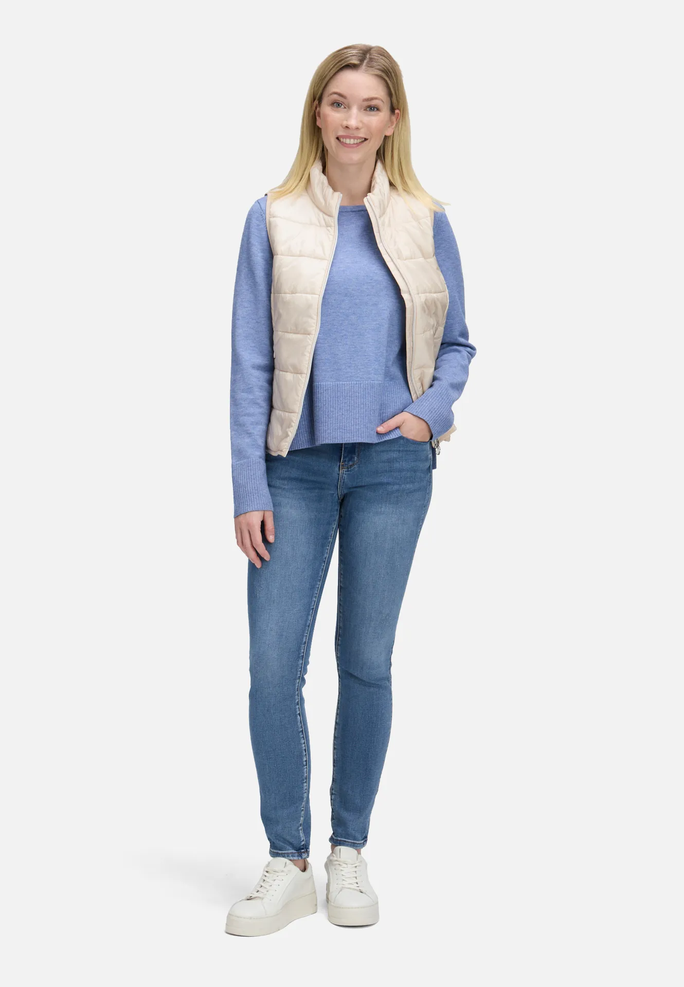 Steppweste mit Reißverschluss – Bild 2