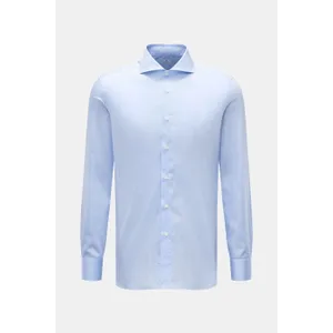 Truzzi - Herren - Business Hemd Haifisch-Kragen %27Napoli Busto%27 hellblau/weiß gestreift Truzzi - Herren - Business Hemd Haifisch-Kragen %27Napoli Busto%27 hellblau/weiß gestreift