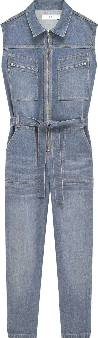 Iro - jumpsuit grey blue - Größe FR 40 - blue Iro - jumpsuit grey blue - Größe FR 40 - blue