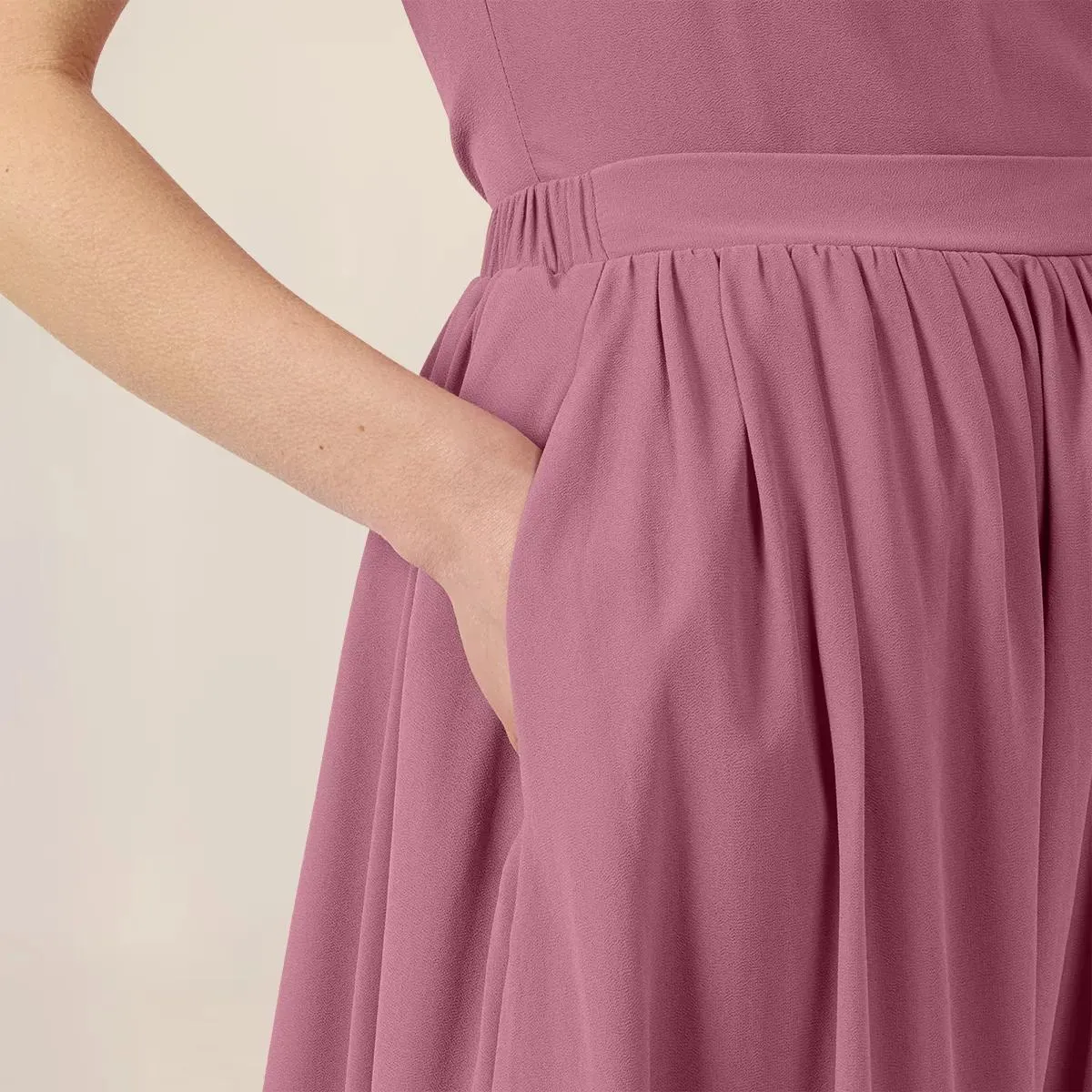 Apart - Rock mit Volant - Größe 38 - rosa – Bild 3