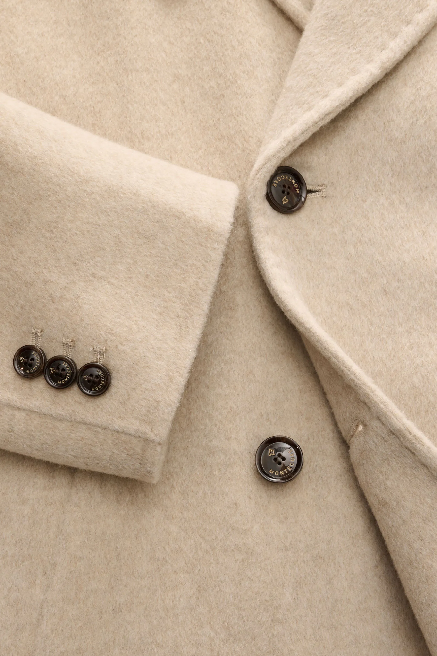 Montecore - Herren - Cashmere Cabanjacke beige – Bild 4