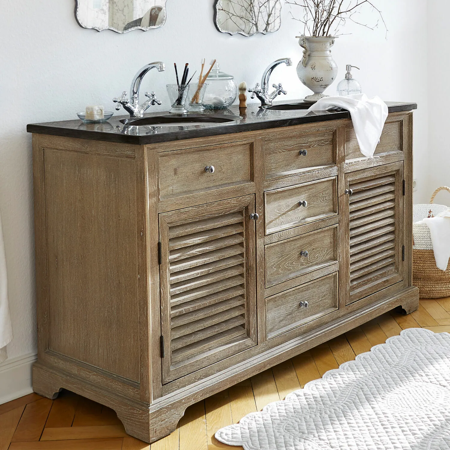 Doppelwaschtisch Malmaison Doppelwaschtisch Malmaison