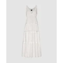 Vilebrequin - Seashells Viskose-kleid Für Damen - Kleid - Loulou - Weiss - Größe L Vilebrequin - Seashells Viskose-kleid Für Damen - Kleid - Loulou - Weiss - Größe L