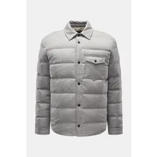 People of Shibuya - Herren - Daunen-Overshirt %27Aver%27 grau meliert People of Shibuya - Herren - Daunen-Overshirt %27Aver%27 grau meliert