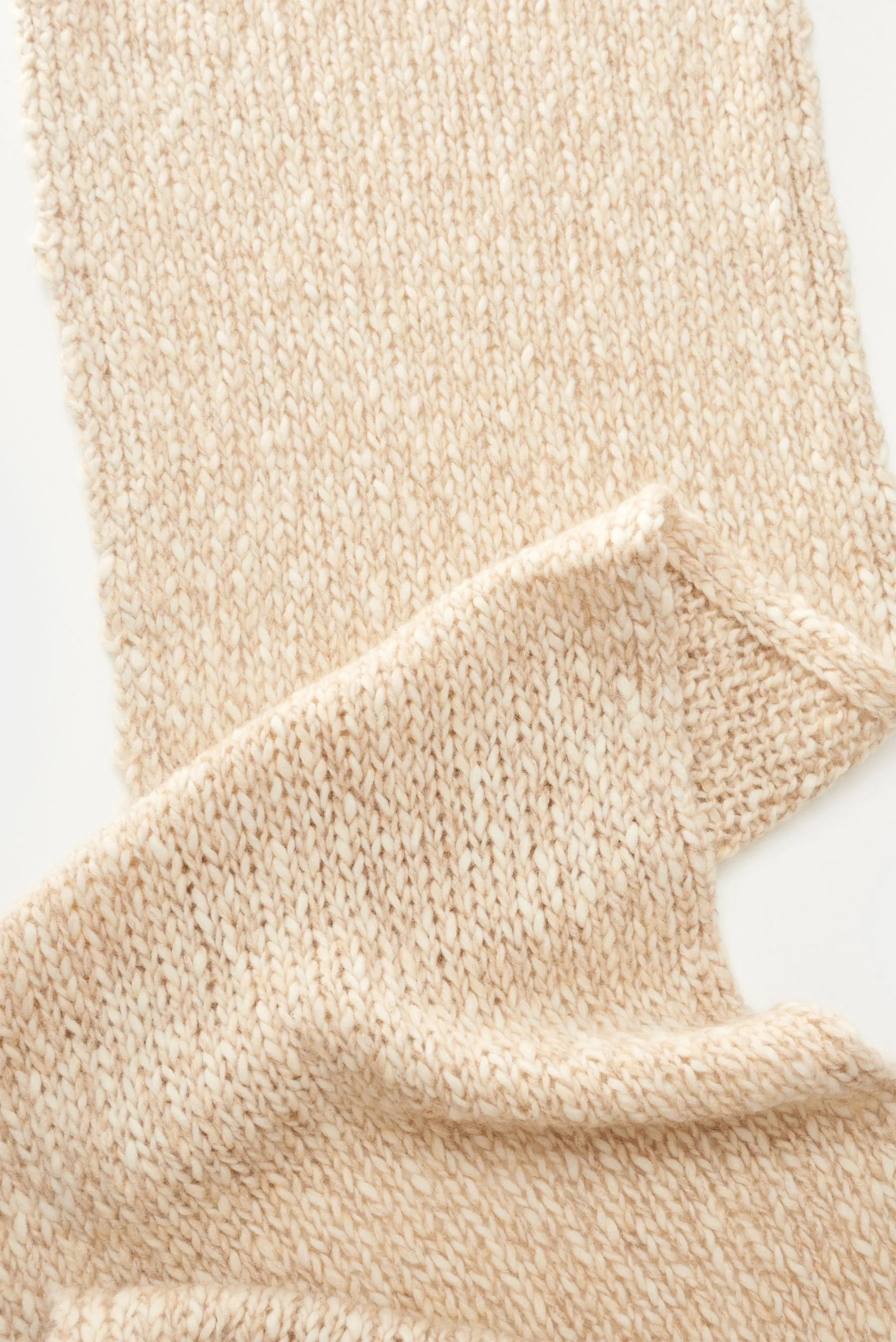 Settefili Cashmere - Herren - Schal creme/beige meliert – Bild 2