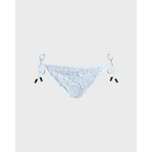 Vilebrequin - Besticktes Bikini-höschen Aus Guipure-spitze Florale - Bademode - Tropez - Weiss - Größe M/L Vilebrequin - Besticktes Bikini-höschen Aus Guipure-spitze Florale - Bademode - Tropez - Weiss - Größe M/L