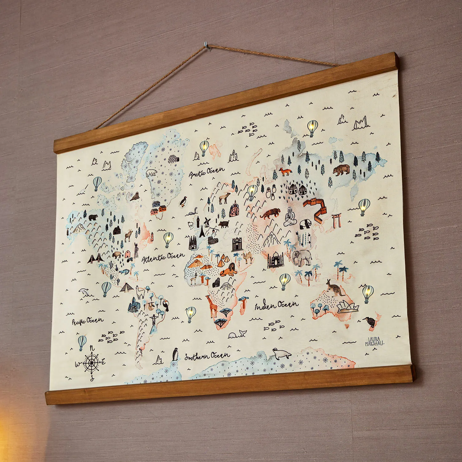 LED-Wandbild Chaumont LED-Wandbild Chaumont