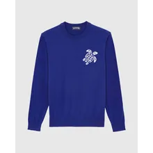 Vilebrequin - Turtle Pullover Aus Baumwolle Für Herren - Pullover - Rayol - Blau - Größe S Vilebrequin - Turtle Pullover Aus Baumwolle Für Herren - Pullover - Rayol - Blau - Größe S