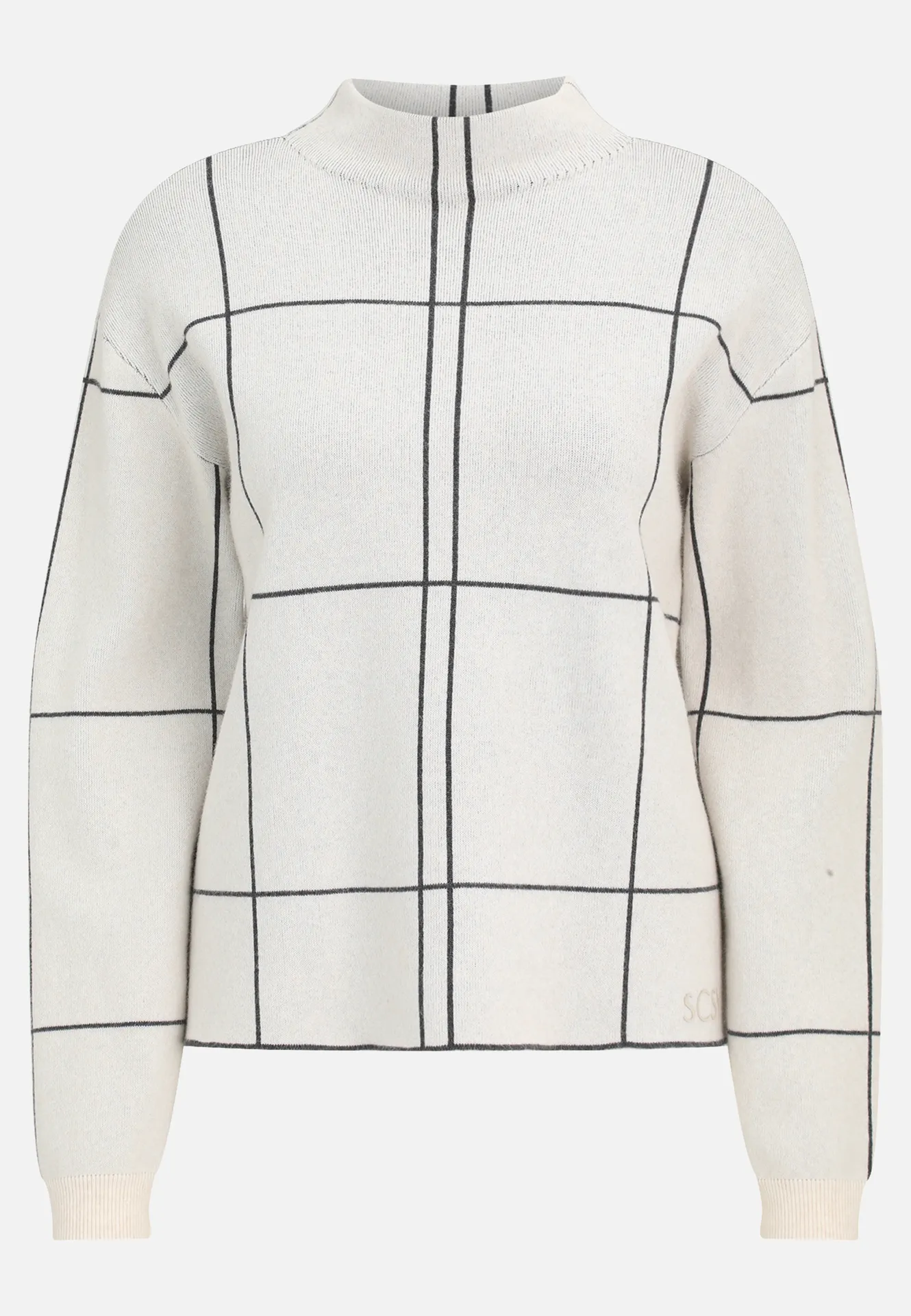 Strickpullover kariert – Bild 3