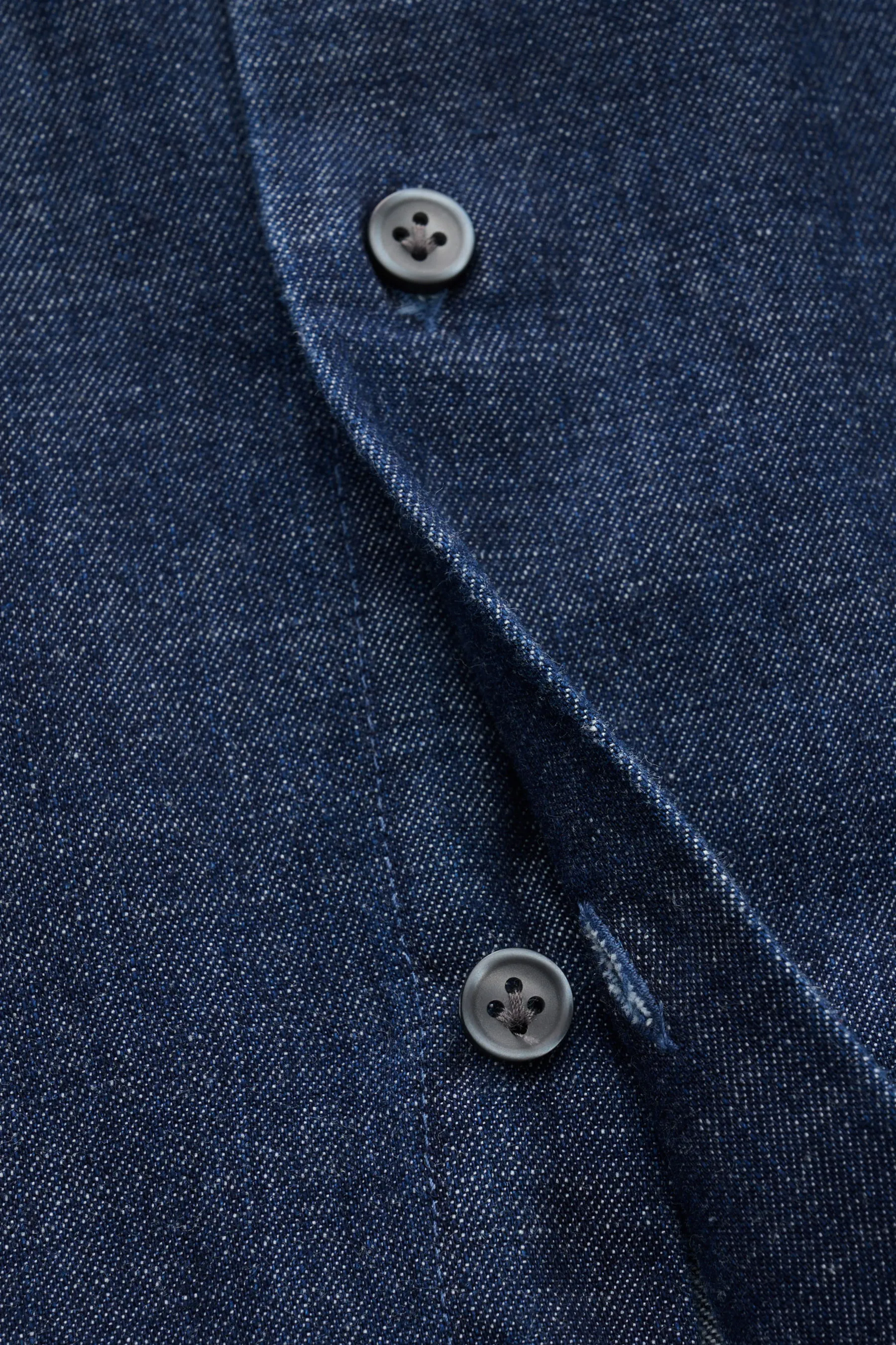 Sonrisa - Herren - Jeanshemd Haifisch-Kragen navy – Bild 5