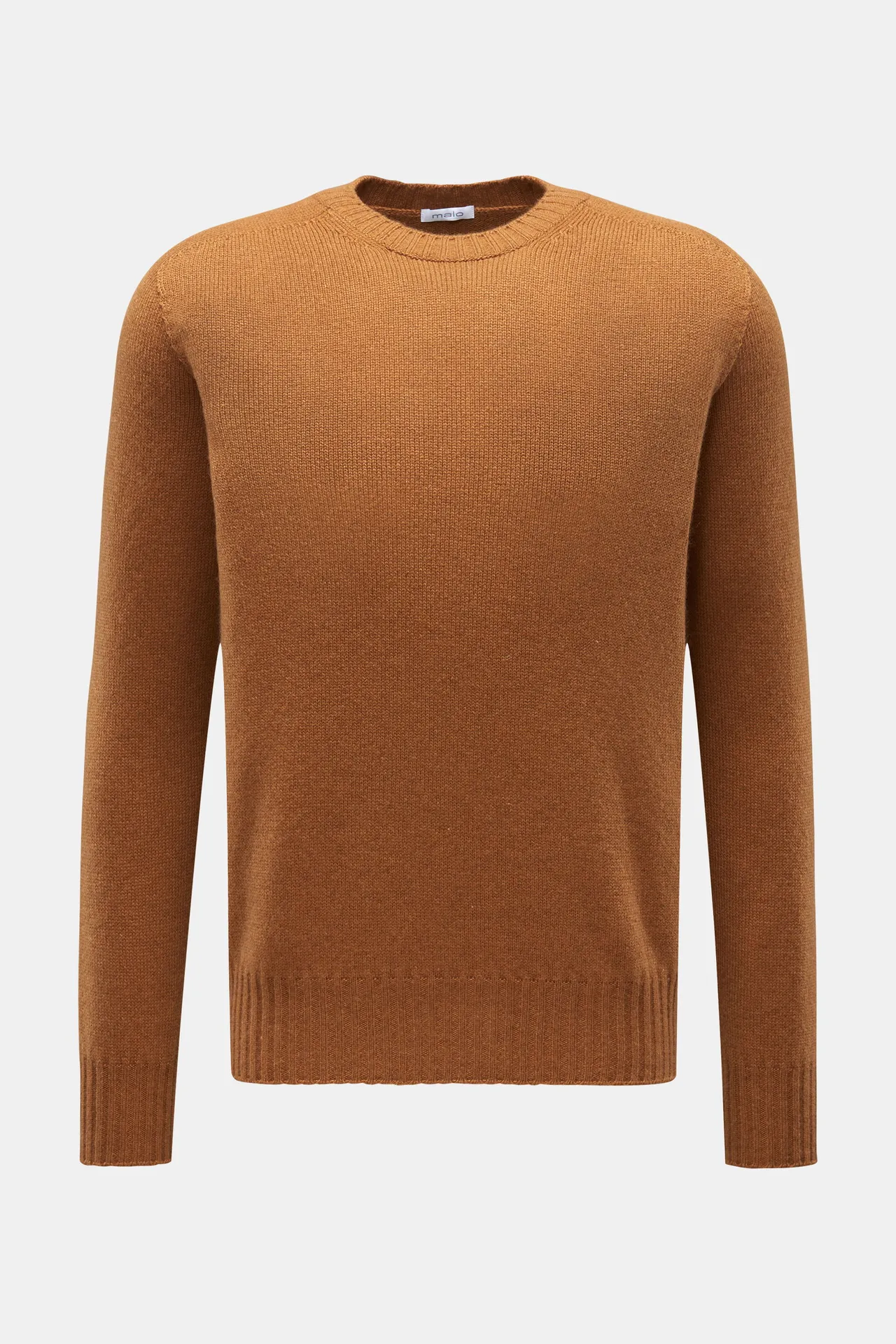 Malo - Herren - Cashmere Rundhalspullover camel Malo - Herren - Cashmere Rundhalspullover camel
