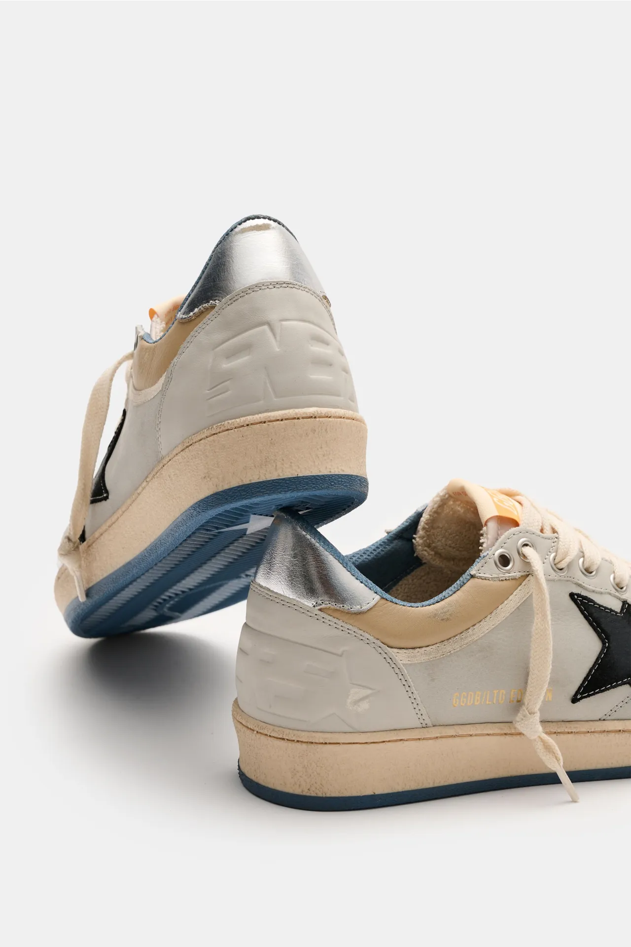 Golden Goose - Herren - Sneaker 'Ball Star' grau/offwhite/schwarz – Bild 4