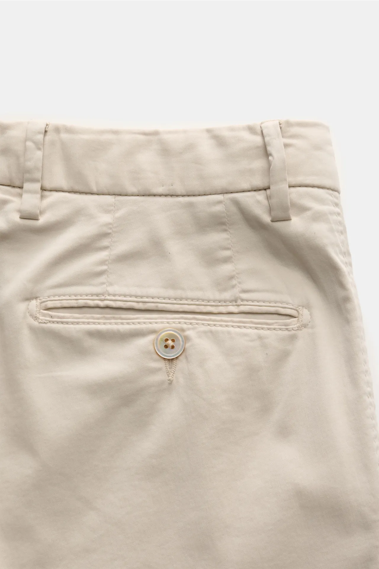 Marco Pescarolo - Herren - Hose 'Slim 80' sand – Bild 3