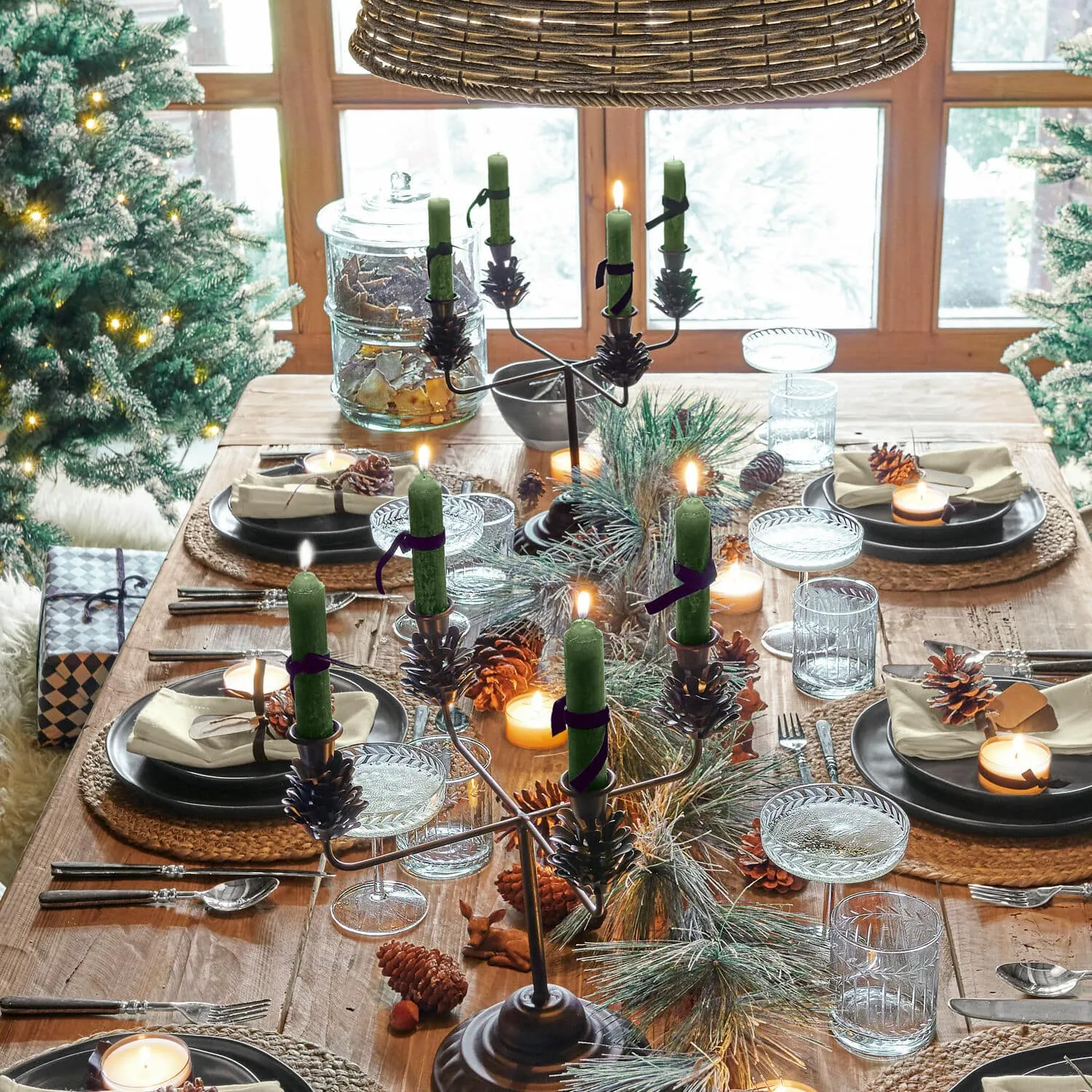 Kerze 12er Set Bauceau – Bild 2