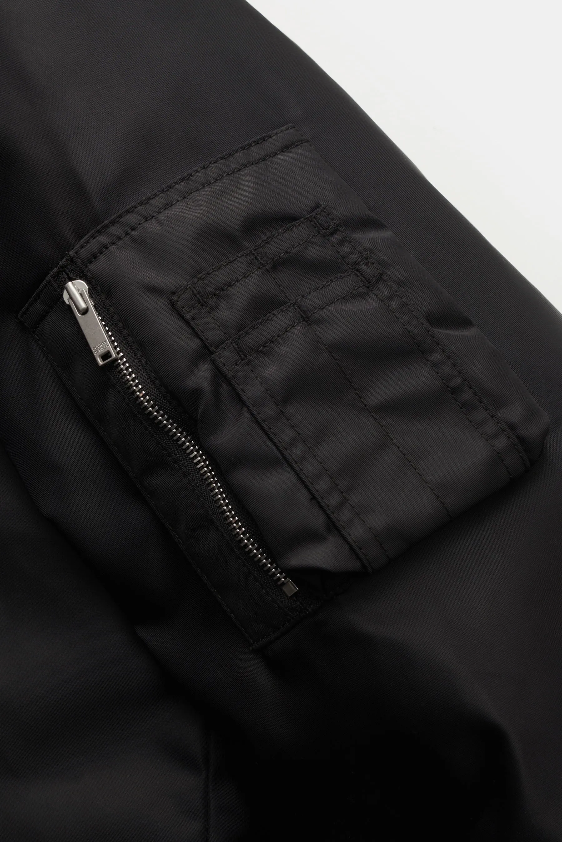 Marcelo Burlon - Herren - Jacke 'Cross Kimono Bomber' schwarz – Bild 7