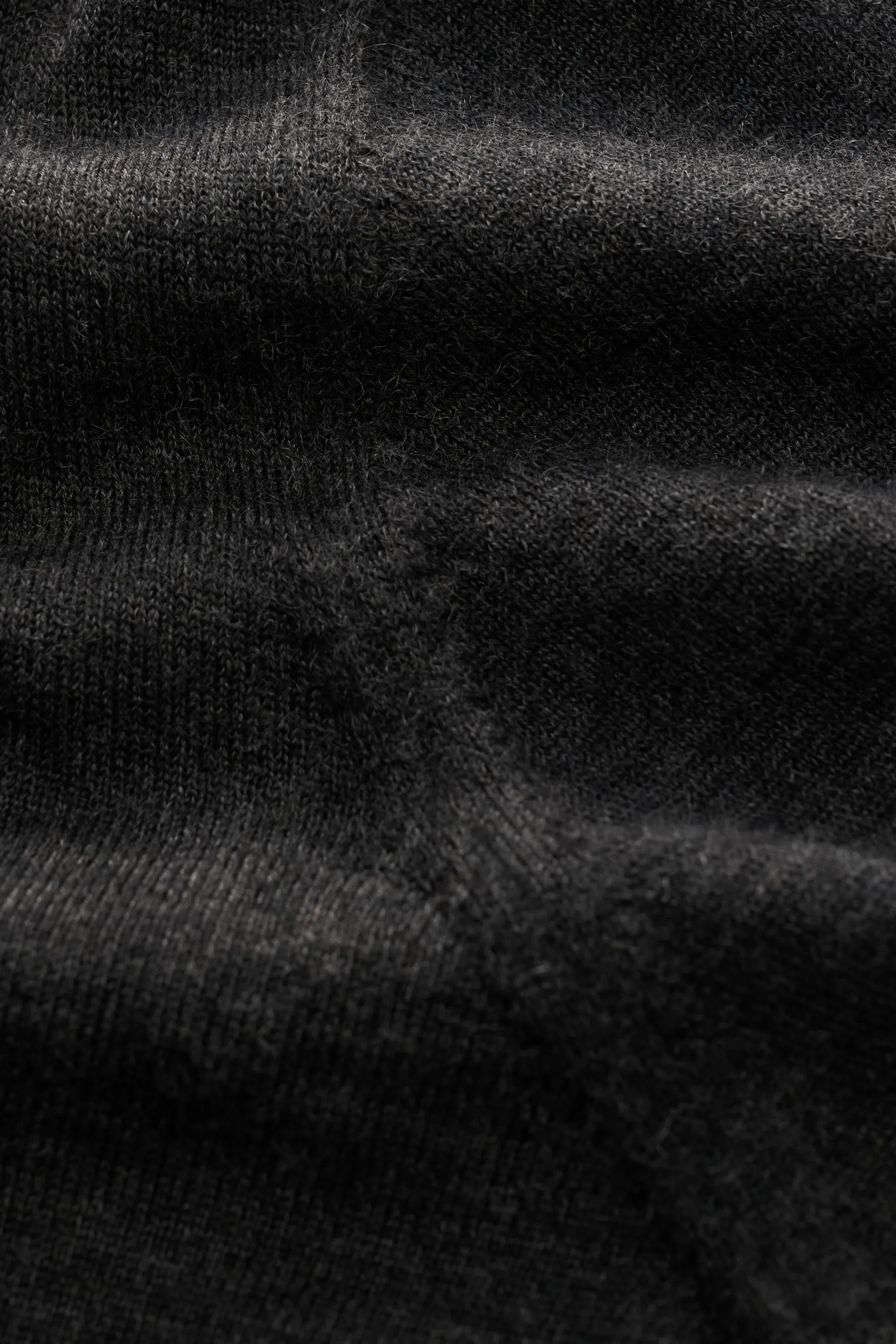 Fioroni - Herren - Cashmere Rollkragenpullover anthrazit meliert – Bild 4