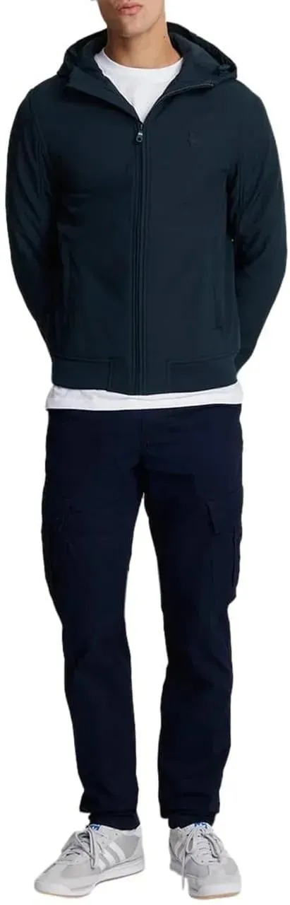 LYLE & SCOTT - Lyle&scott Tonal Fleece Back Jackets Donkerblauw J - Größe L - blau – Bild 4