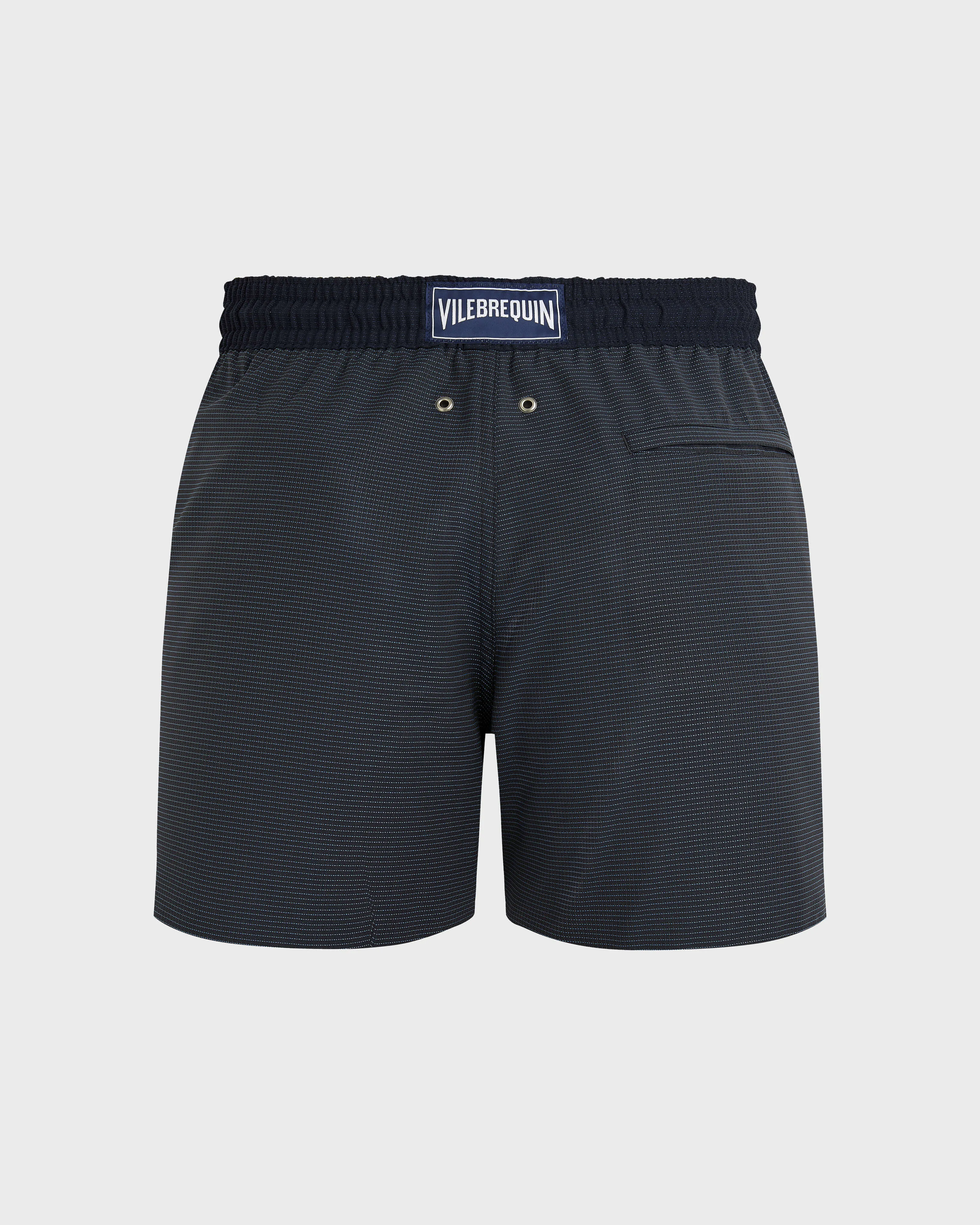Vilebrequin - Figurbetonte Micro Carreaux Woll-badeshorts Für Herren - Bademode - Magnus - Blau - Größe XXXL – Bild 2