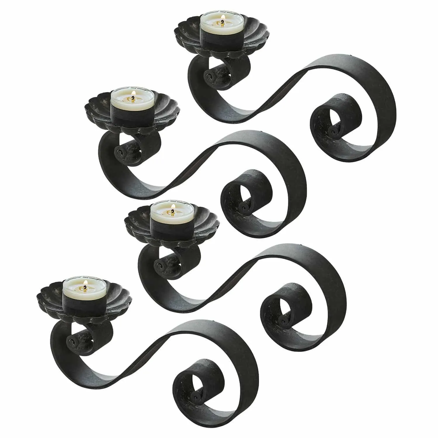 Kerzenhalter 4er Set Vorelin – Bild 3