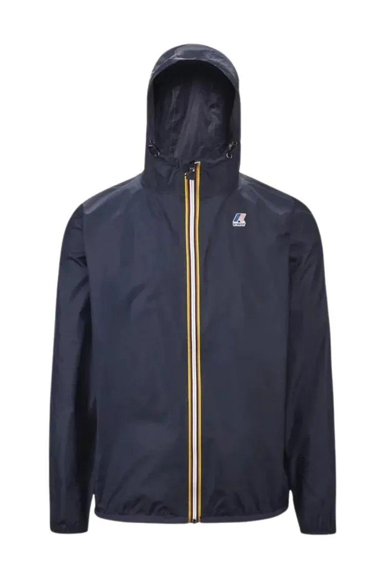 K-Way - Packable Black Nylon Jacket With Full Front Zipper - Größe XXS - schwarz K-Way - Packable Black Nylon Jacket With Full Front Zipper - Größe XXS - schwarz