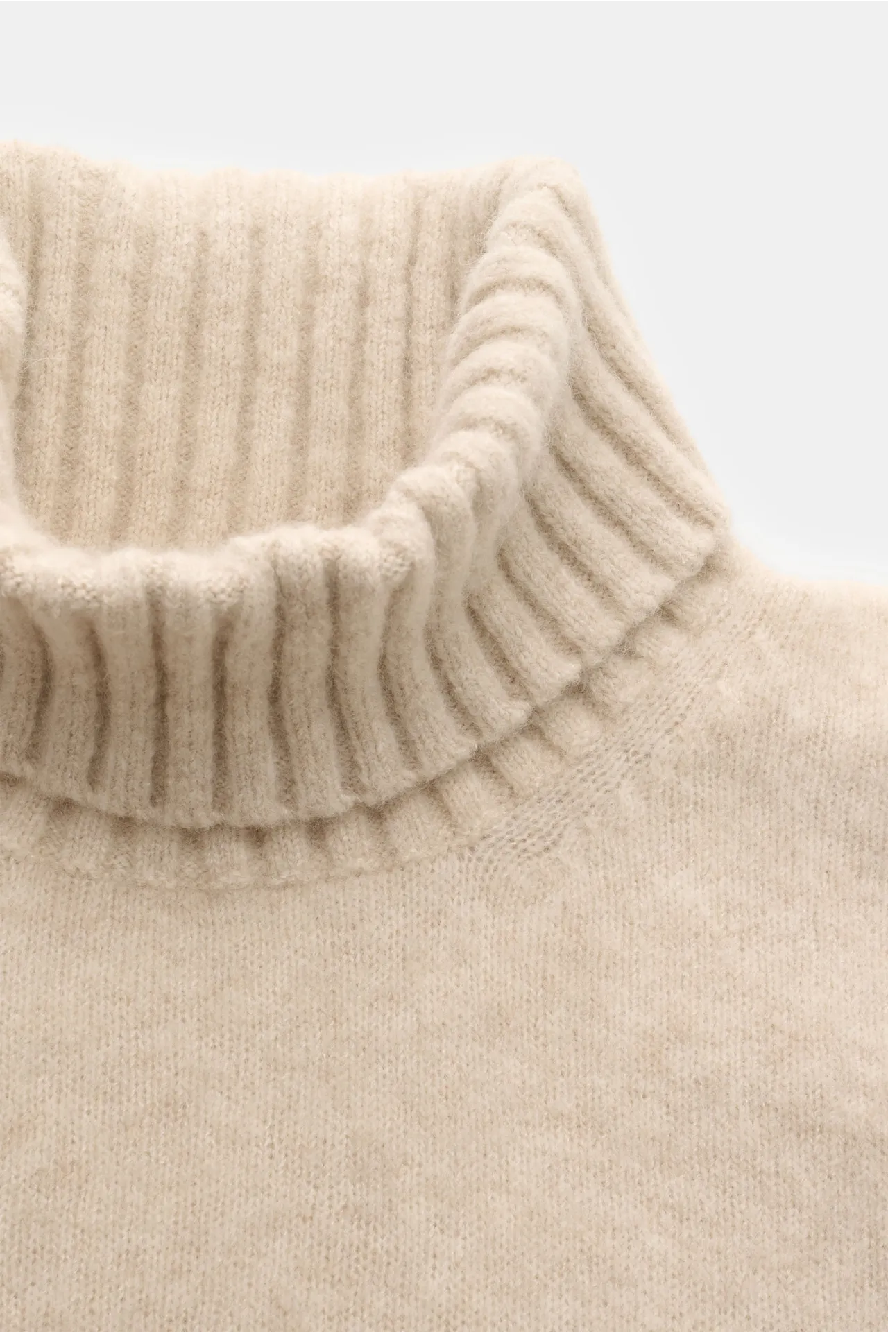 Piacenza 1733 - Herren - Rollkragenpullover sand – Bild 2