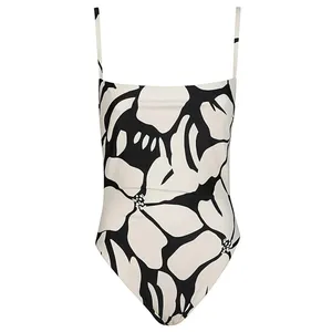 ZIAH - Logo One-piece Swimsuit - Größe 10 - weiß ZIAH - Logo One-piece Swimsuit - Größe 10 - weiß