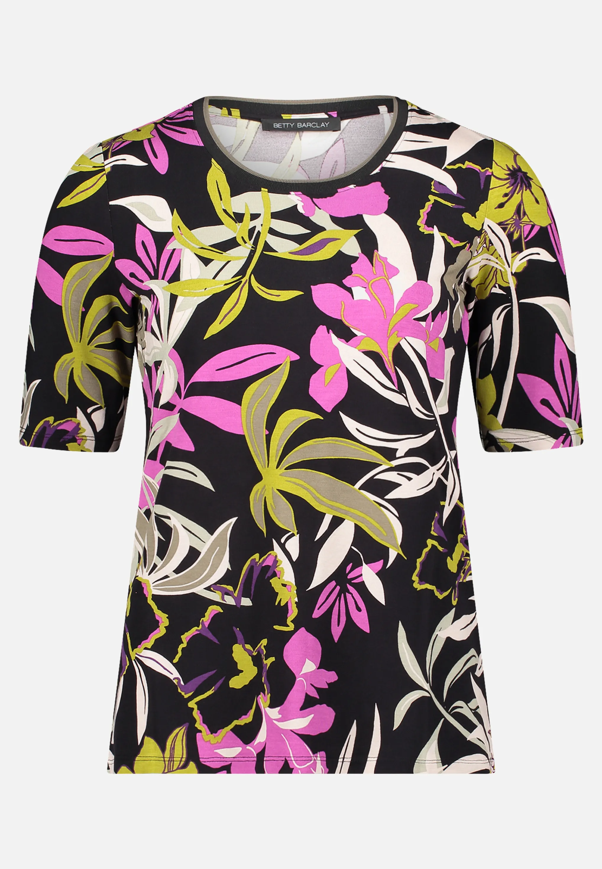 Basic Shirt mit Print – Bild 3