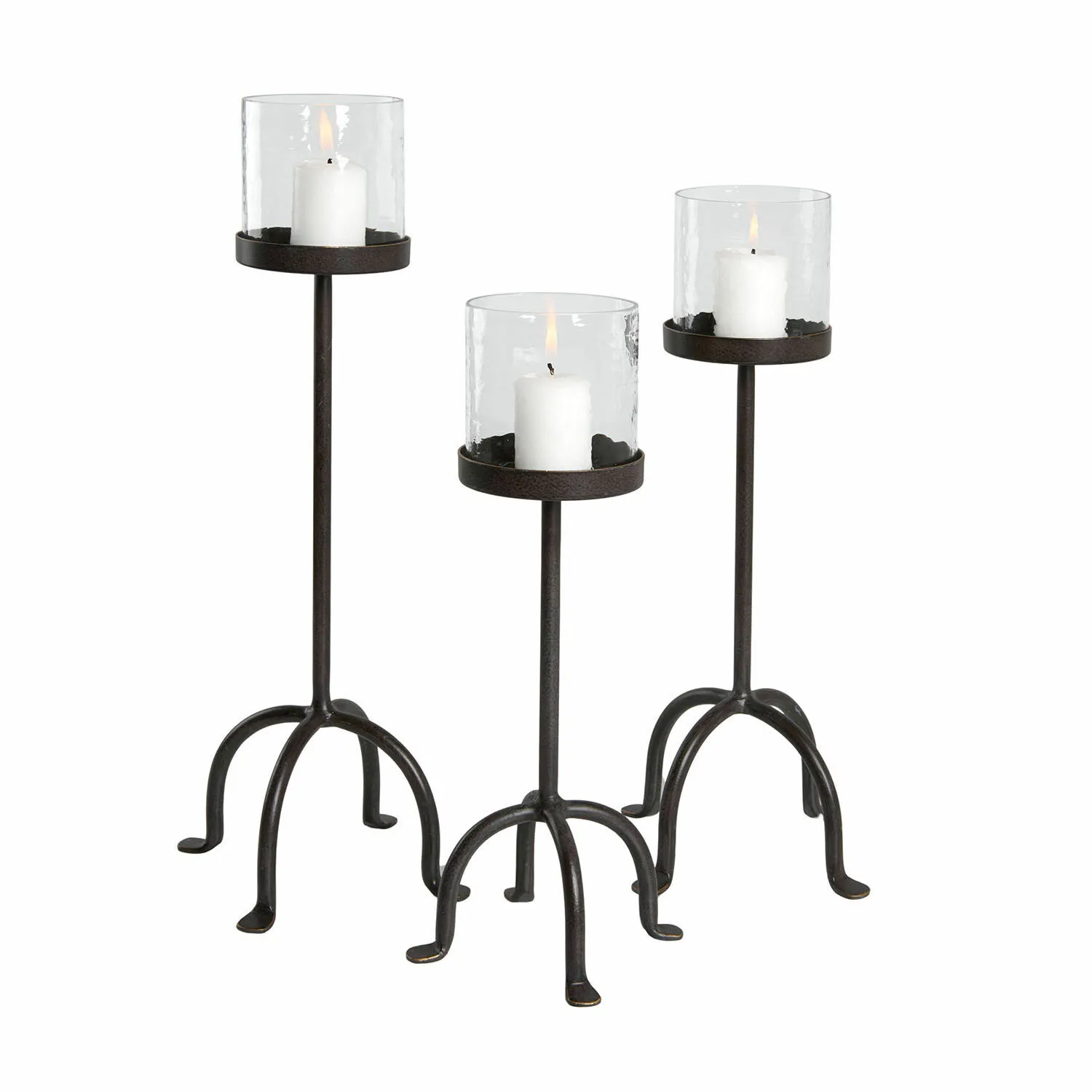Kerzenständer 3er Set Tanbira – Bild 3