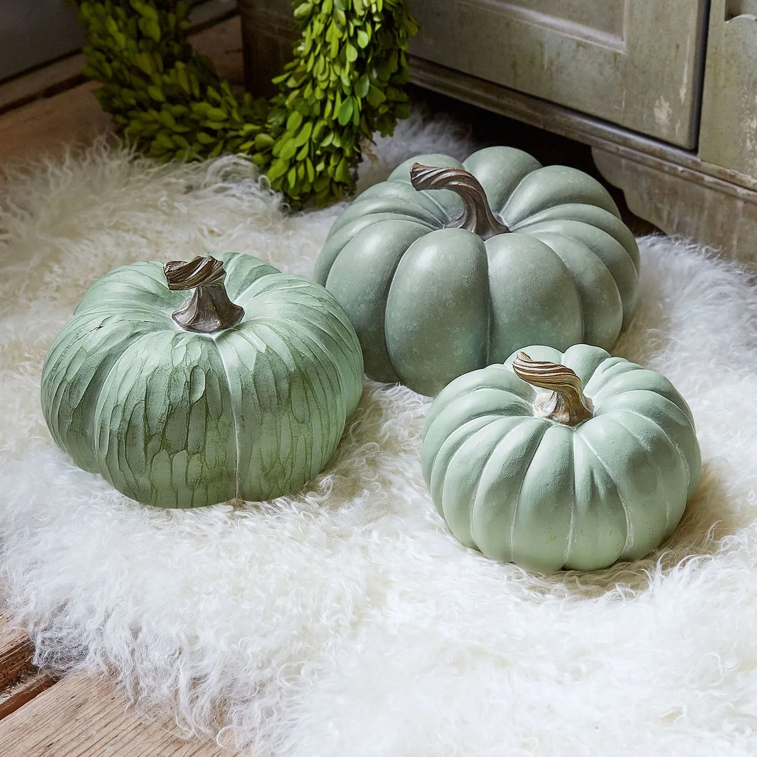 Kürbis 3er Set Villazon – Bild 2