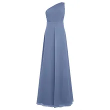 Apart - One-Shoulder Chiffonkleid - Größe 34 - blau Apart - One-Shoulder Chiffonkleid - Größe 34 - blau