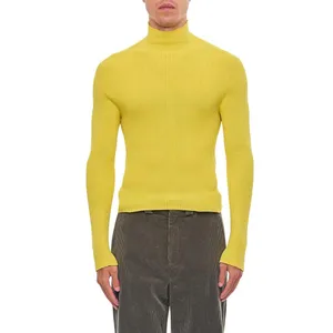 RIER - Yellow Ribbed Turtleneck - Größe S - gelb RIER - Yellow Ribbed Turtleneck - Größe S - gelb