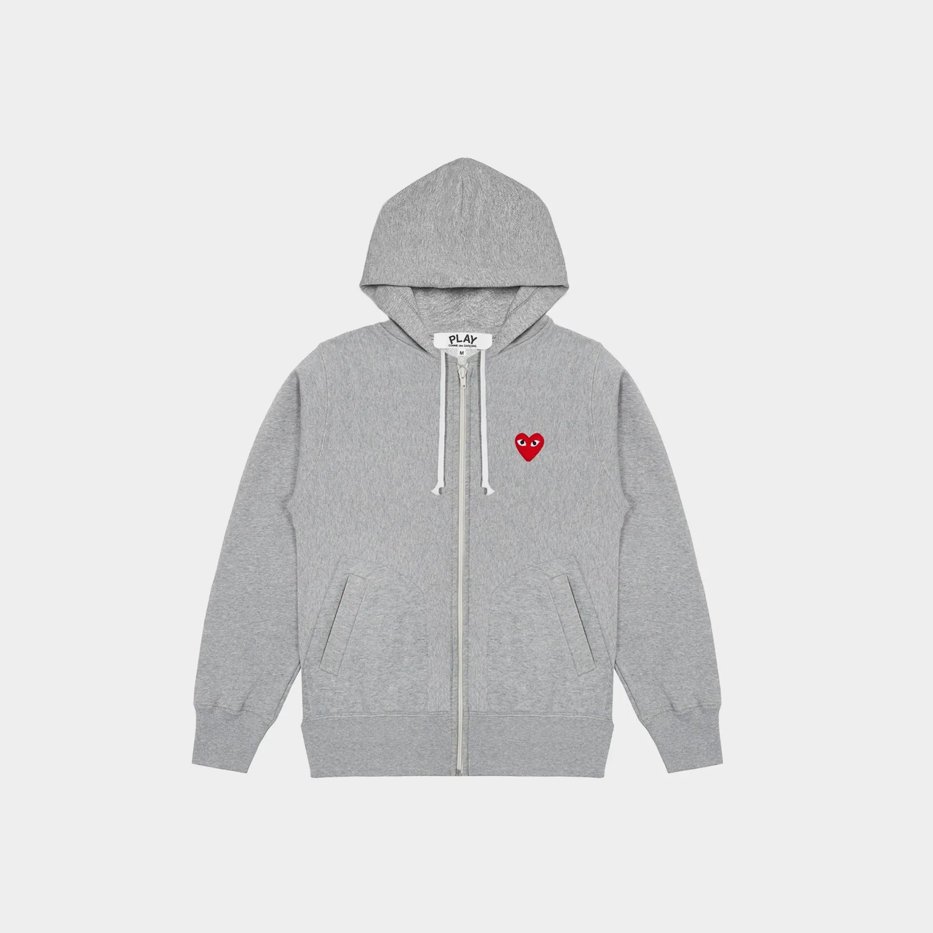 Zip Hoodie Red Heart Emblem Zip Hoodie Red Heart Emblem
