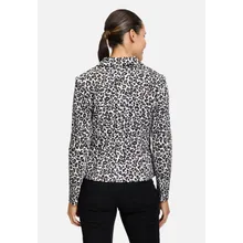 Kurzblazer mit Animalprint Kurzblazer mit Animalprint