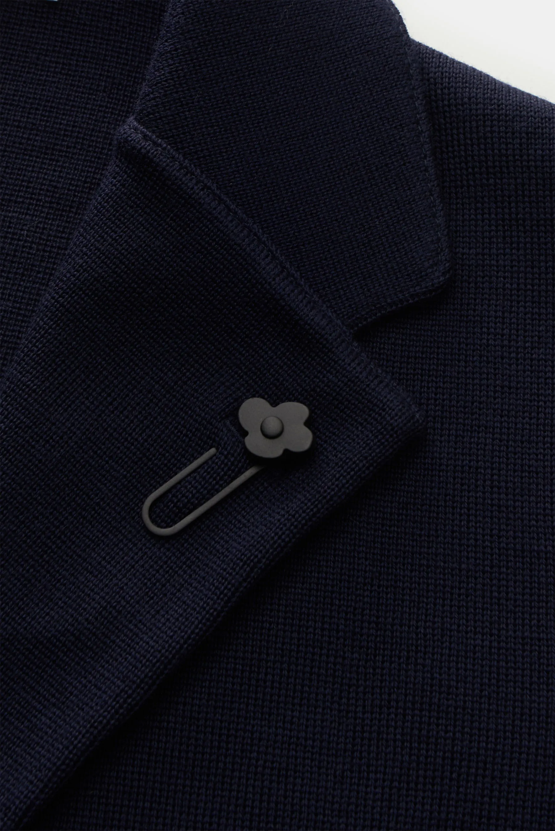 Lardini - Herren - Strickblazer navy – Bild 4