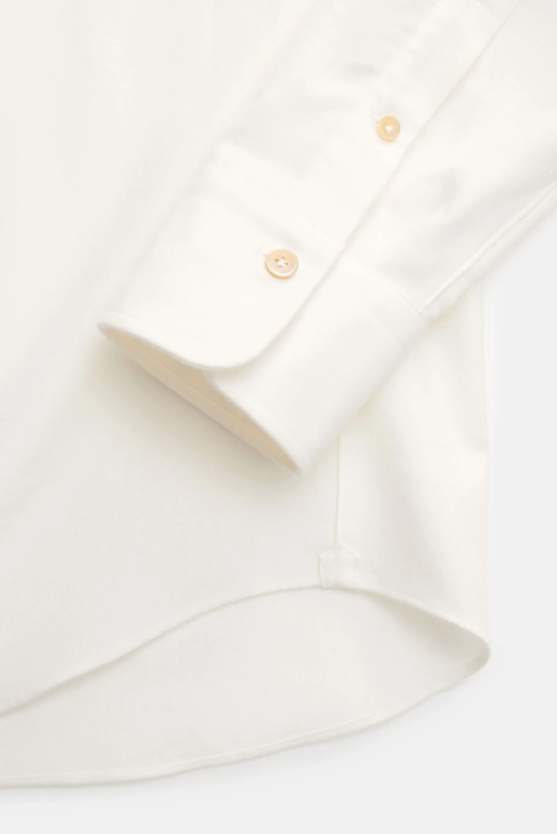 Gherardi - Herren - Casual Hemd Haifisch-Kragen offwhite – Bild 3