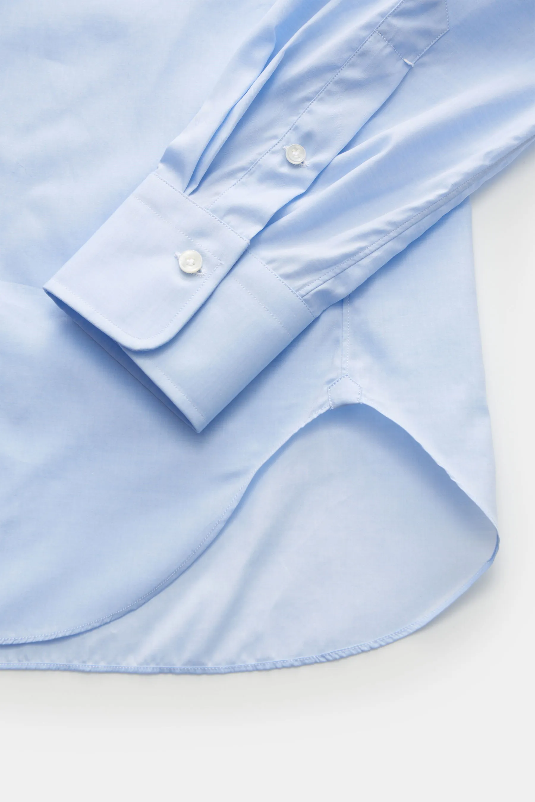 Gherardi - Herren - Business Hemd Haifisch-Kragen hellblau – Bild 3