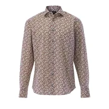 VAN LAACK - Hemd Tailor Fit Druck - Größe XXL - rot VAN LAACK - Hemd Tailor Fit Druck - Größe XXL - rot