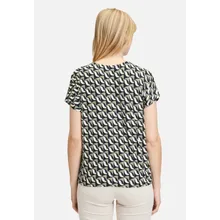 Printshirt mit V-Ausschnitt Printshirt mit V-Ausschnitt