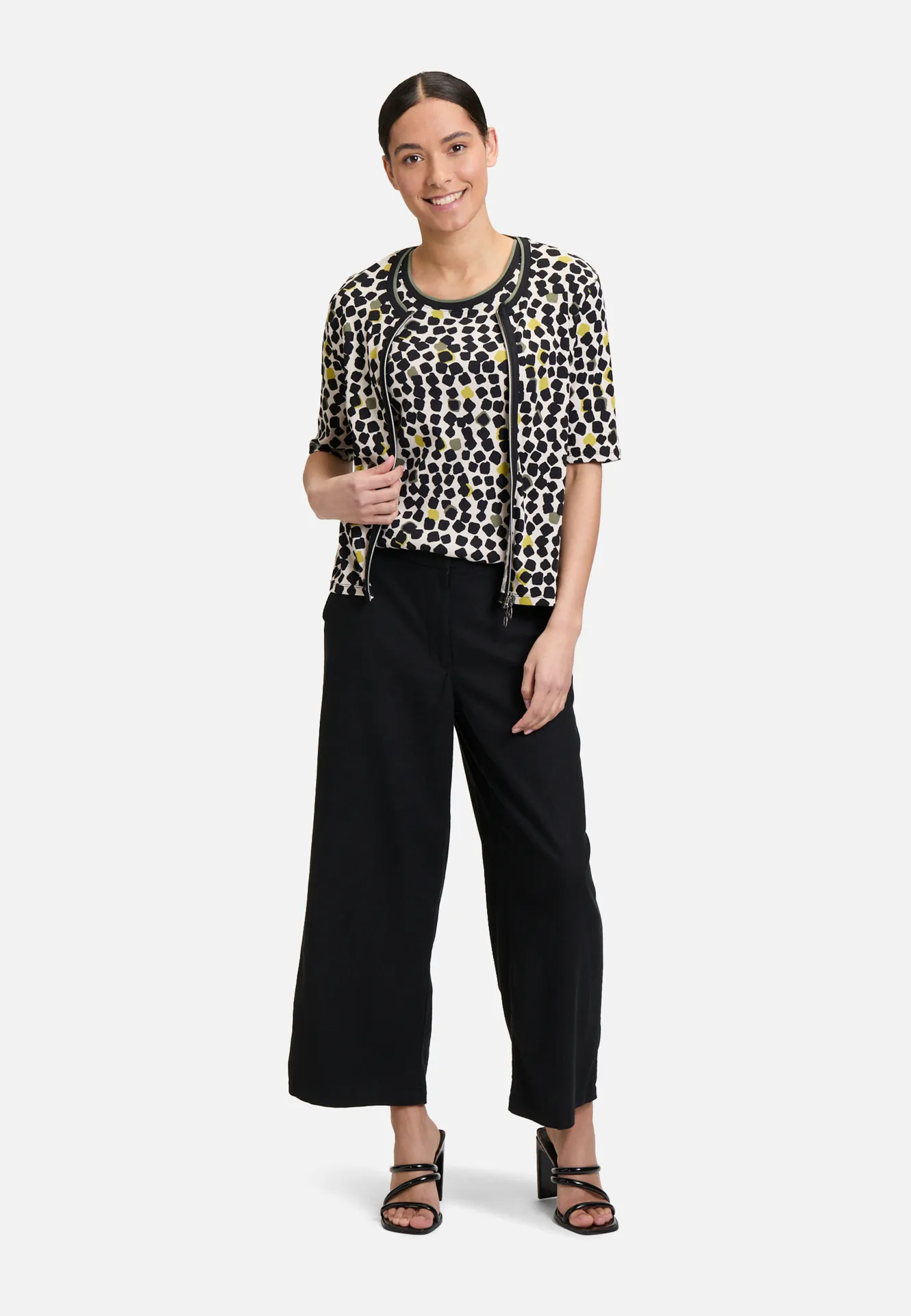 Shirtjacke mit Rippenstruktur – Bild 2