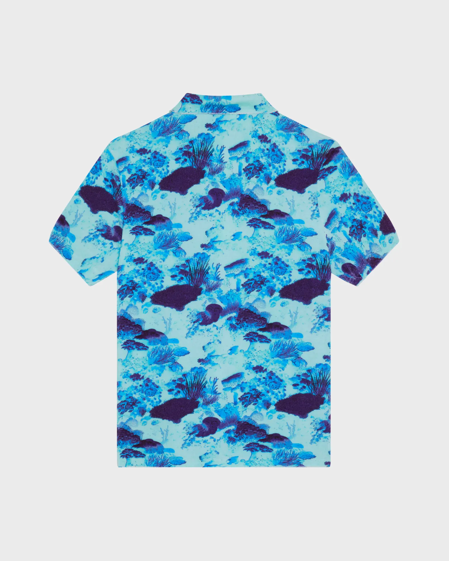 Vilebrequin - Coral Reef Polohemd Aus Frottee Für Herren - Polohemd - Phoenix - Blau - Größe XXXL – Bild 2