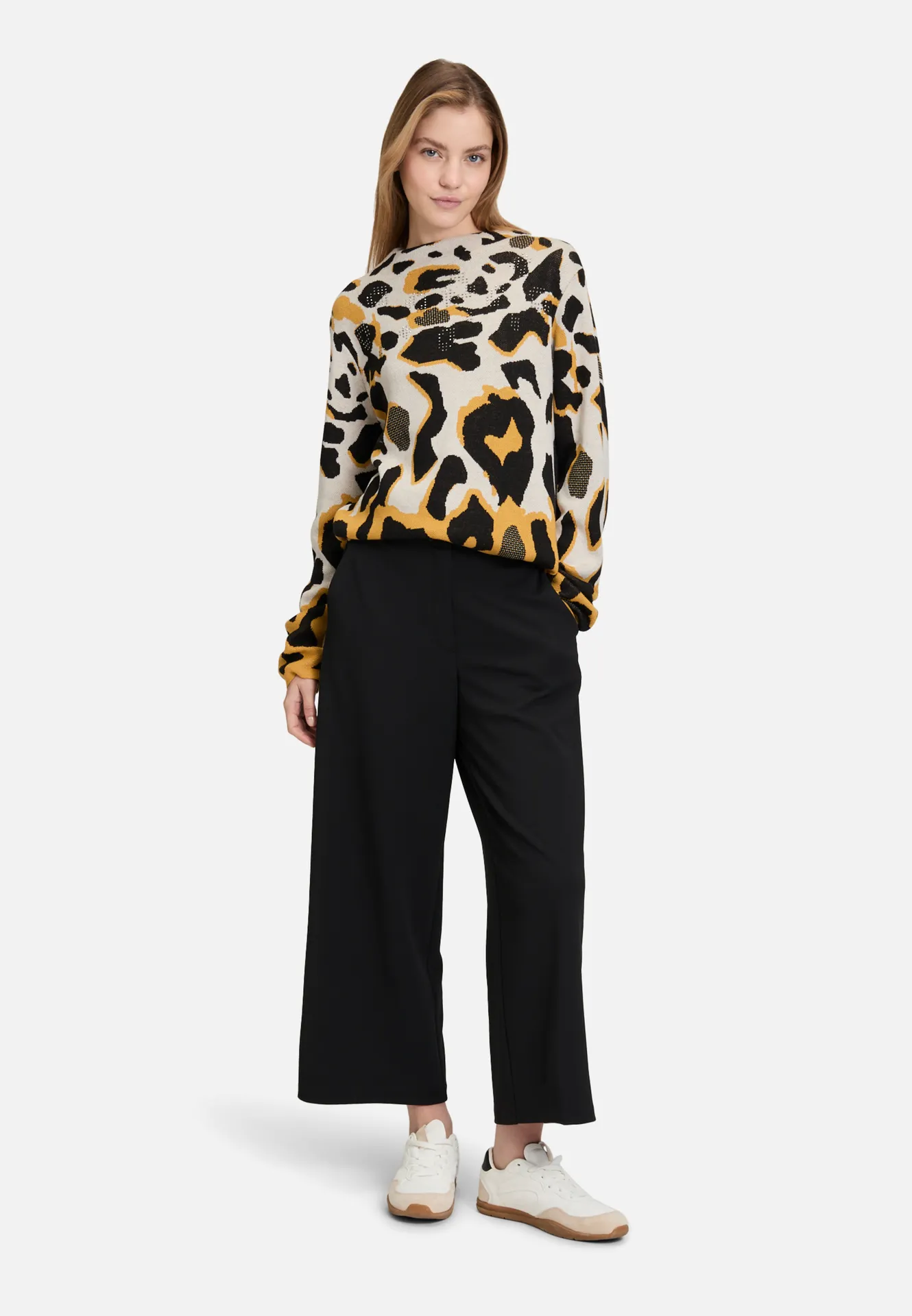 Strickpullover mit Jacquard – Bild 2