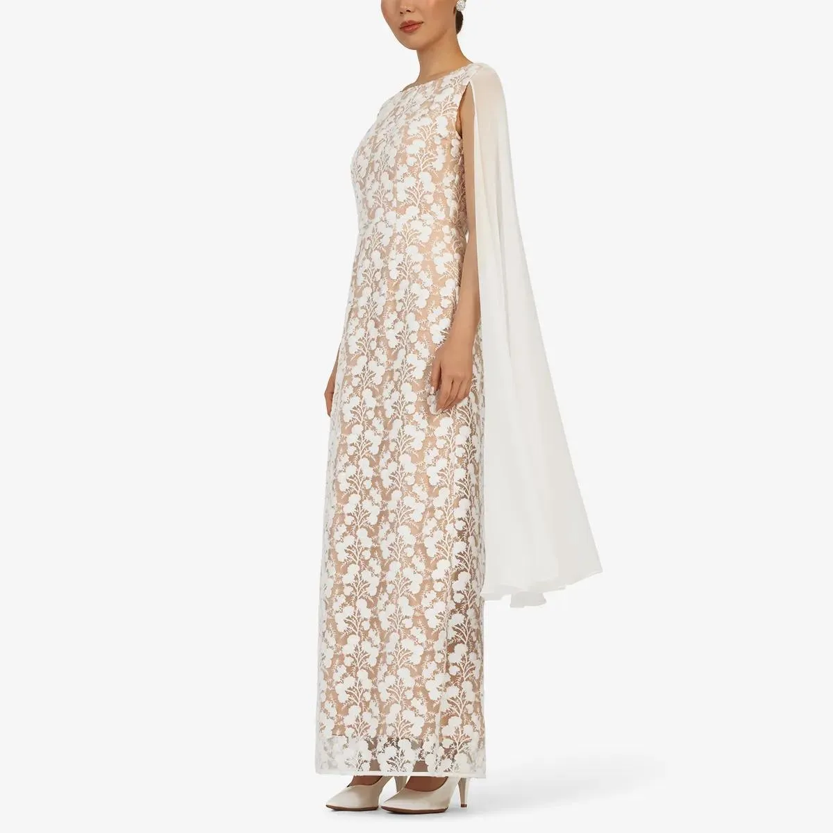 Kraimod - Abendkleid - Größe 34 DAMEN - weiß – Bild 4