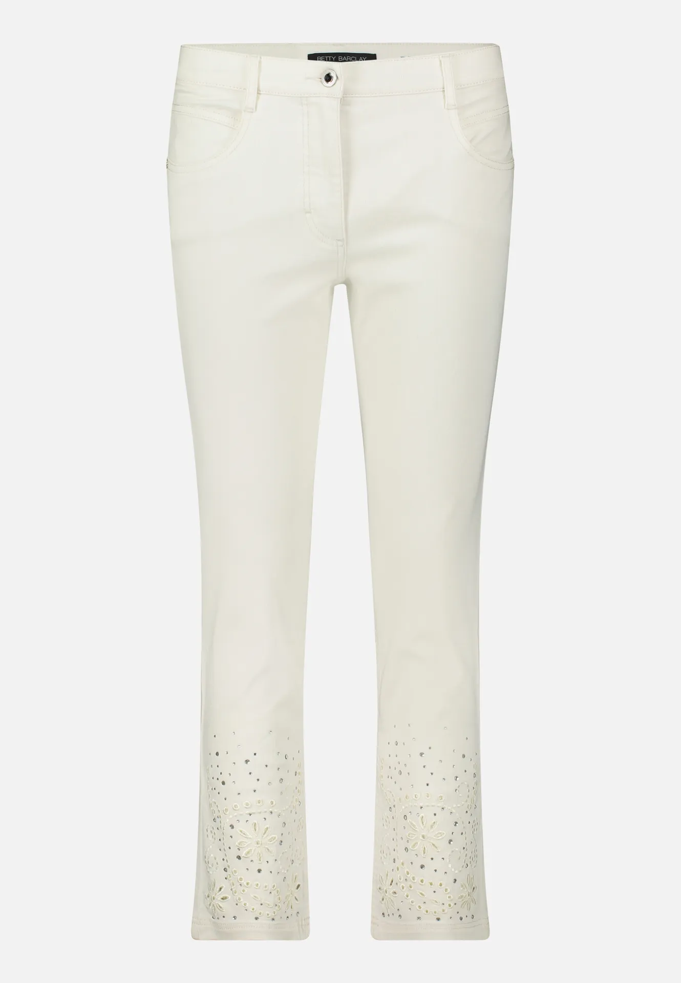 Casual-Hose mit Stickerei – Bild 3