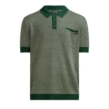 True Religion - Poloshirt KNIT - Größe M - grün True Religion - Poloshirt KNIT - Größe M - grün