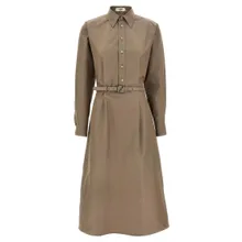 Fendi - Chemisier Midi Dress - Größe 42 - grau Fendi - Chemisier Midi Dress - Größe 42 - grau