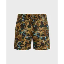 Vilebrequin - Camo Splash Badeshorts Für Herren - Vbq X Palm Angels - Bademode - Moorea - Marone - Größe S Vilebrequin - Camo Splash Badeshorts Für Herren - Vbq X Palm Angels - Bademode - Moorea - Marone - Größe S