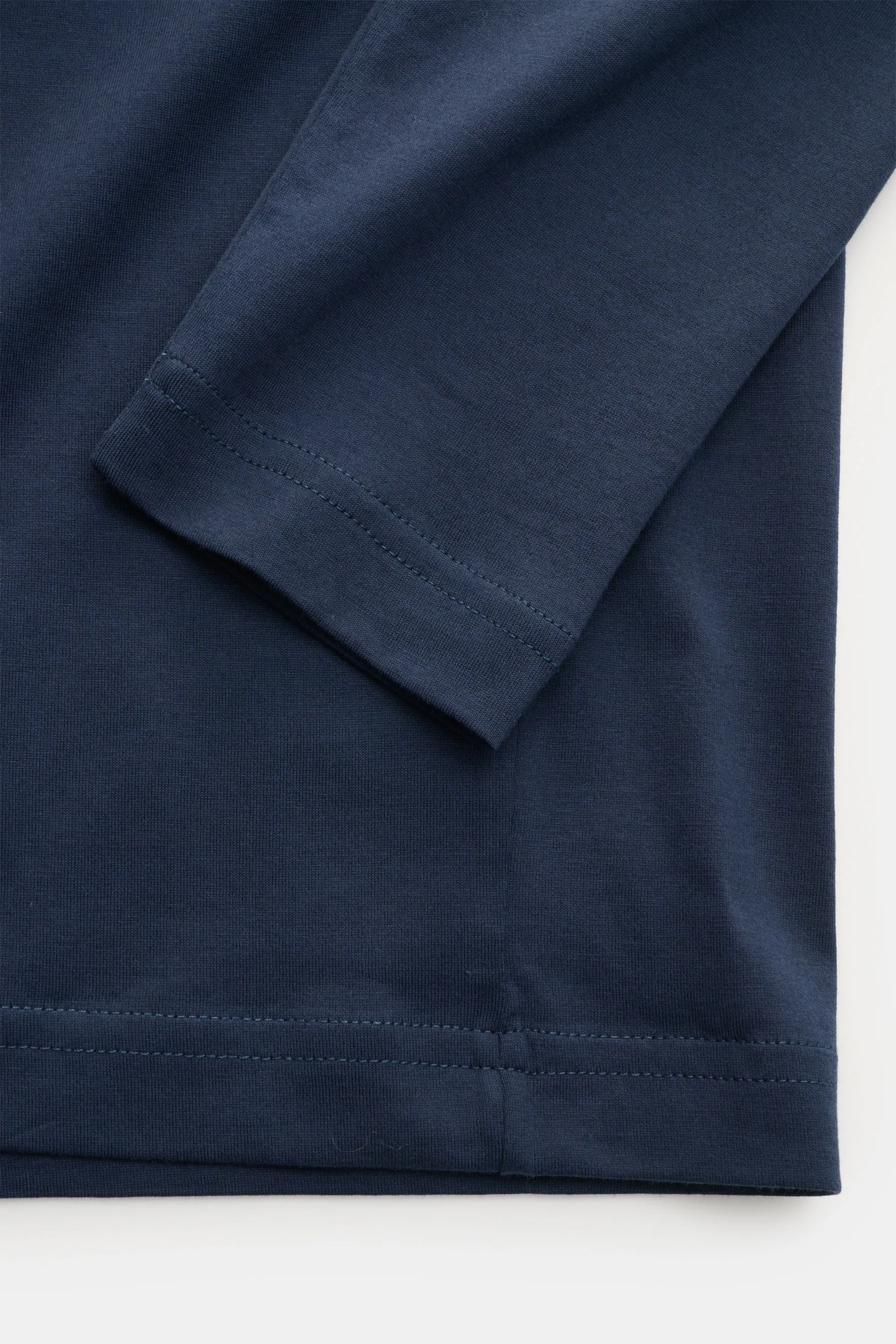 Stefan Brandt - Herren - Rundhals-Longsleeve 'Enno' dunkelblau – Bild 3